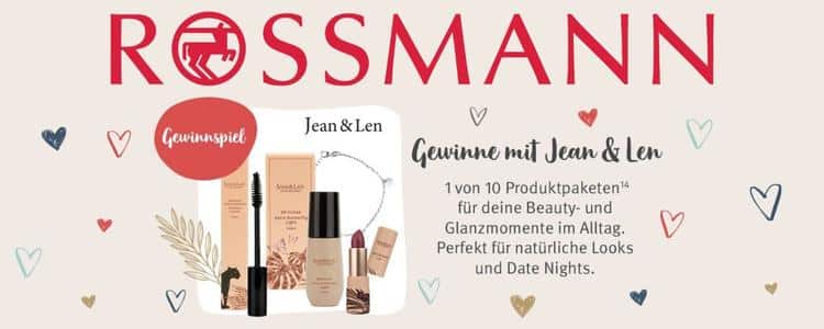 Rossmann verlost Jean&Len-Produktpaket