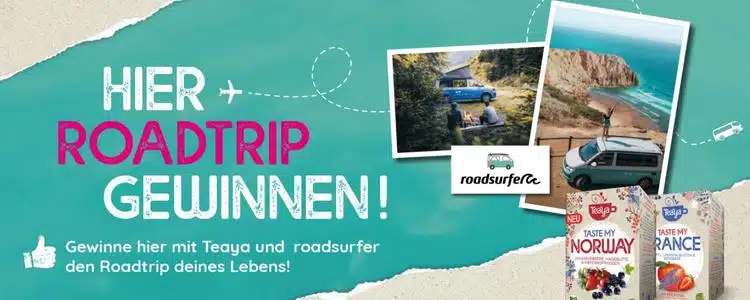 Teaya verlost Camping-Gutscheine