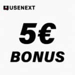 5€ Bonus für gratis Usenext-Test
