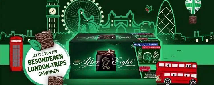 After Eight verlost London-Reise