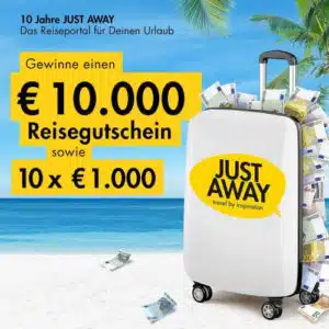 Just_Away_Jubilaeumsgewinnspiel