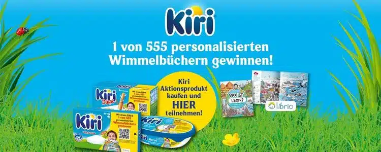 Kiri verlost personalisiertes Wimmelbuch von Librio