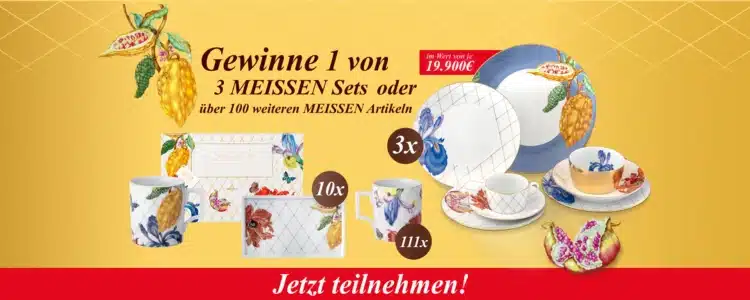 Lindt x MEISSEN-Gewinnspiel