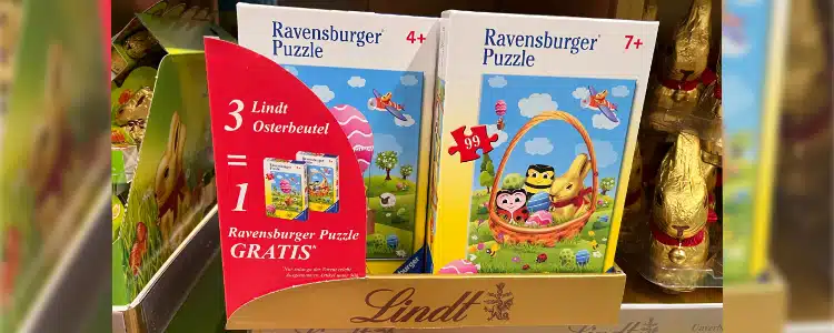 3x Lindt kaufen & Puzzle gratis erhalten