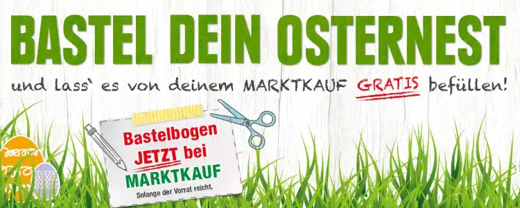 Marktkauf Osternest befüllen lassen