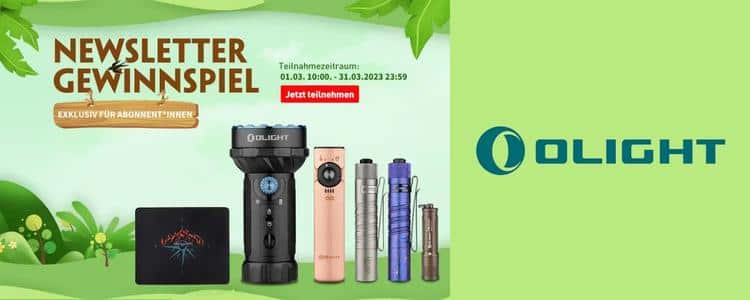 Olight Newsletter Giveaway