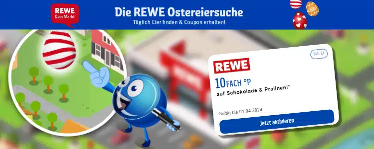 REWE Ostereiersuche