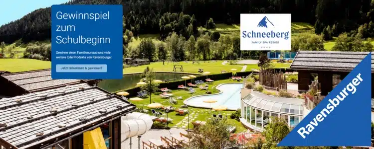 Ravensburger-Gewinnspiel: Familienurlaub