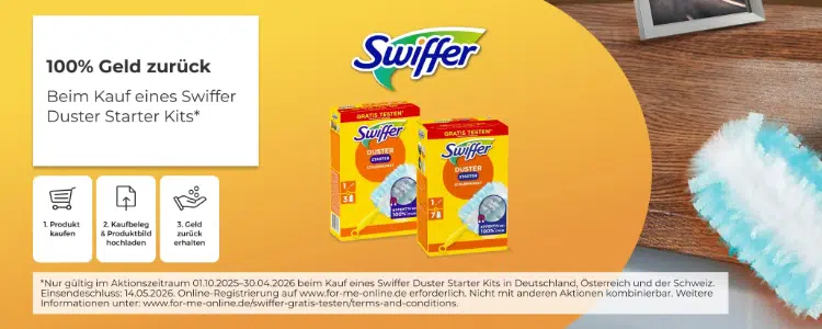 Swiffer gratis testen