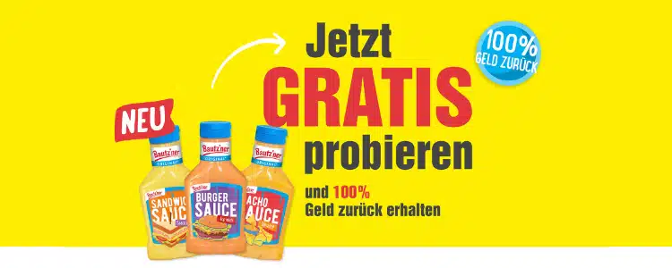 Bautz'ner Sauce gratis testen