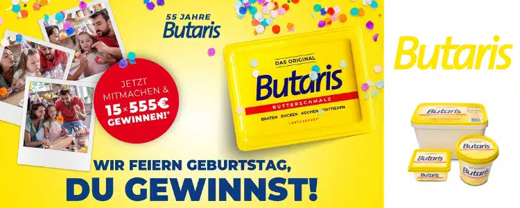 Butaris Gewinnspiel
