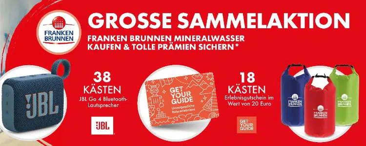 Franken Brunnen Treue Aktion