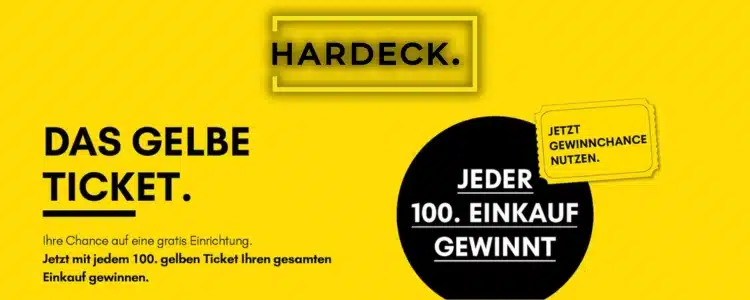 Hardeck gelbes Ticket