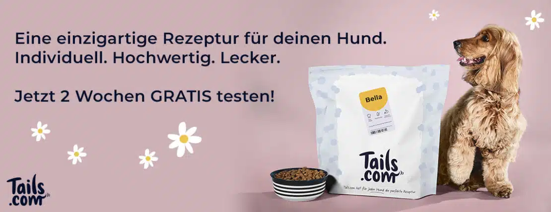 Tails hundefutter gratis testen