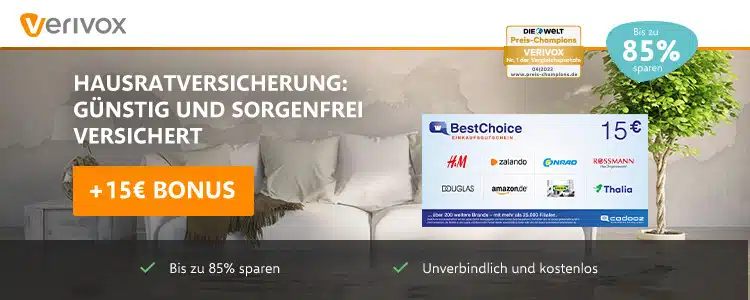 Verivox Versicherungsvergleich