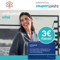 3€ Orthomol-Gutschein