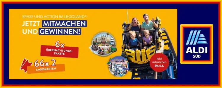 ALDI Süd-Gewinnspiel: LEGOLAND