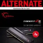 ALTERNATE Gewinnspiel; Arbeitsspeicher gewinnen