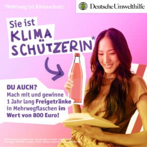Gewinnspiel Deutsche Umwelthilfe