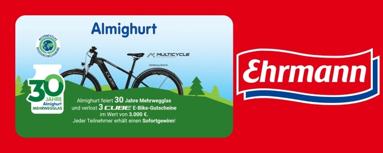 Almighut Gewinnspiel E-Bike Gutschein