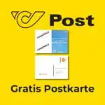 Gratis Postkarte mit österreichischer Post versenden