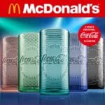 Coca-Cola-Gläser bei McDonald's 2024