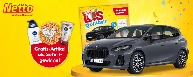 Netto Rubbellos-Gewinnspiel