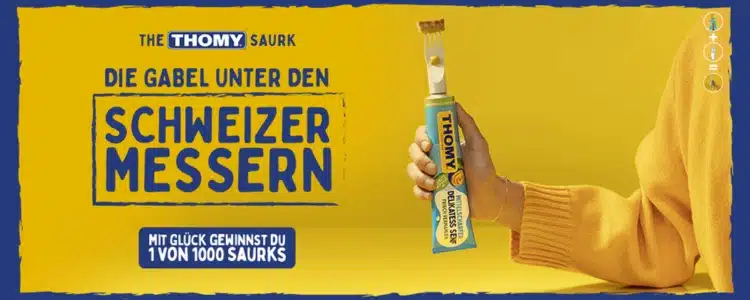 Thomy verlost Saurks