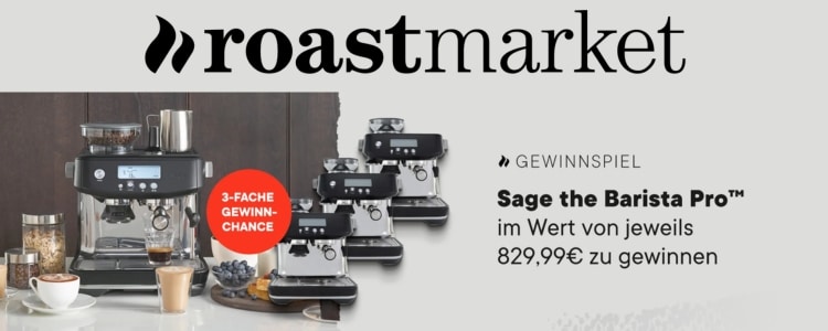 roastmarket verlost Sage the Barista Pro