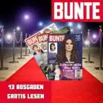 BUNTE 13 Ausgaben kostenlos