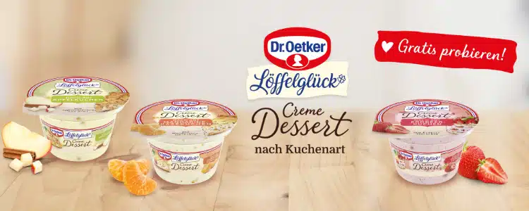 Dr. Oetker Löffelglück gratis testen