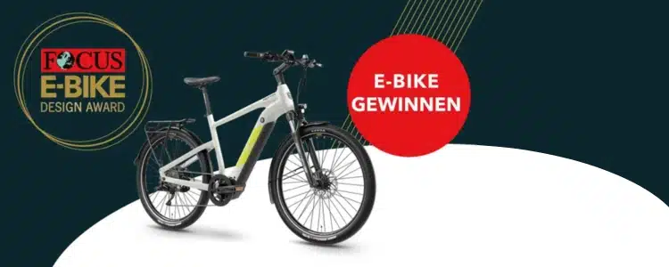 FOCUS Gewinnspiel E-Bike gewinnen Trekking 7 Long Range E-Bike von HEPHA