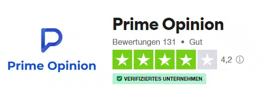 Prime Opinion bei Trustpilot