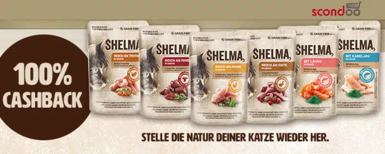 Shelma Katzenfutter gratis testen