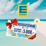 EDEKA Gewinnspiel: Reisegutscheine abräumen