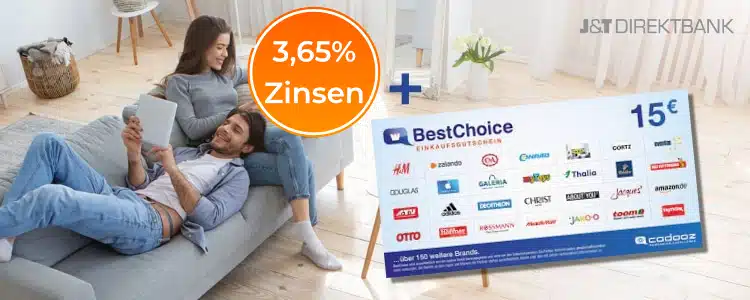 J&T Direktbank Bonus-Deal