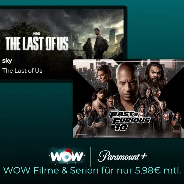 WOW Filme & Serien für nur 5,98€ im Monat