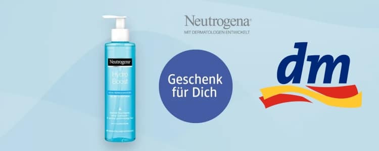 dm: Neutrogena Hydro Boost Reinigungsgel geschenkt bekommen