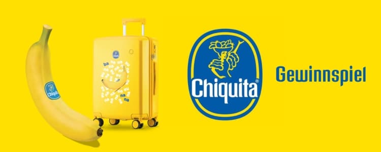 Chiquita-Gewinnspiel; Handgepäck-Trolley