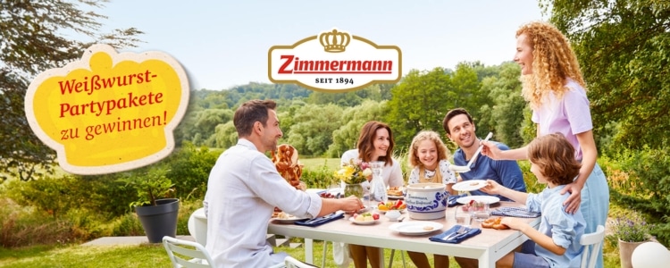 Zimmermann-Gewinnspiel Weißwurst-Partypaket