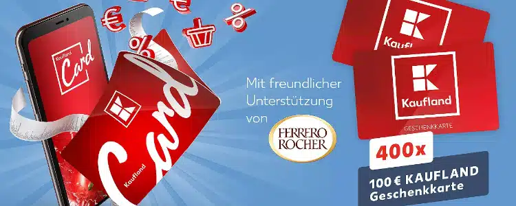 KAufland verlost 400 Gutscheine
