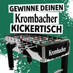 Krombacher Kickertisch gewinnen