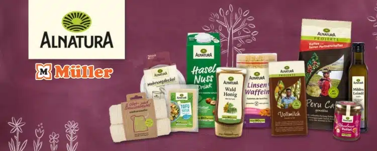 alnatura Gewinnspiel bei Müller Snackpaket