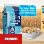 Penny und Kölln Gewinnspiel; Retro-Schüssel; Mystery-Produktpaket