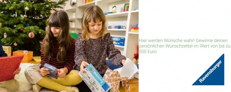 Ravensburger-Gewinnspiel: Wunschzettel