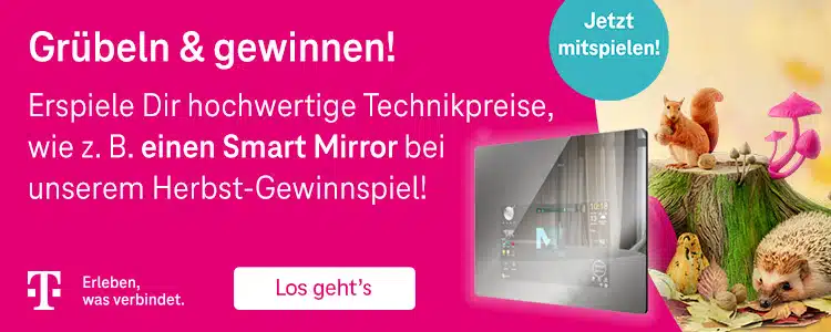 Telekom Herbst-Gewinnspiel