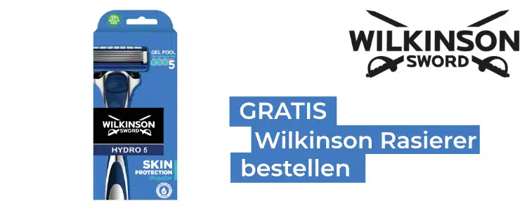 Wilkinson Rasierer kostenlos