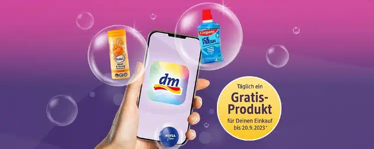 Gratisartikel bei dm