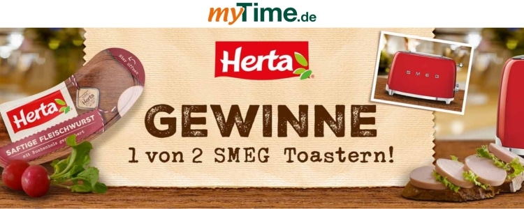 myTime verlost SMEG-Toaster