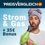 35€ Bonus für Strom- und Gas-Vergleich